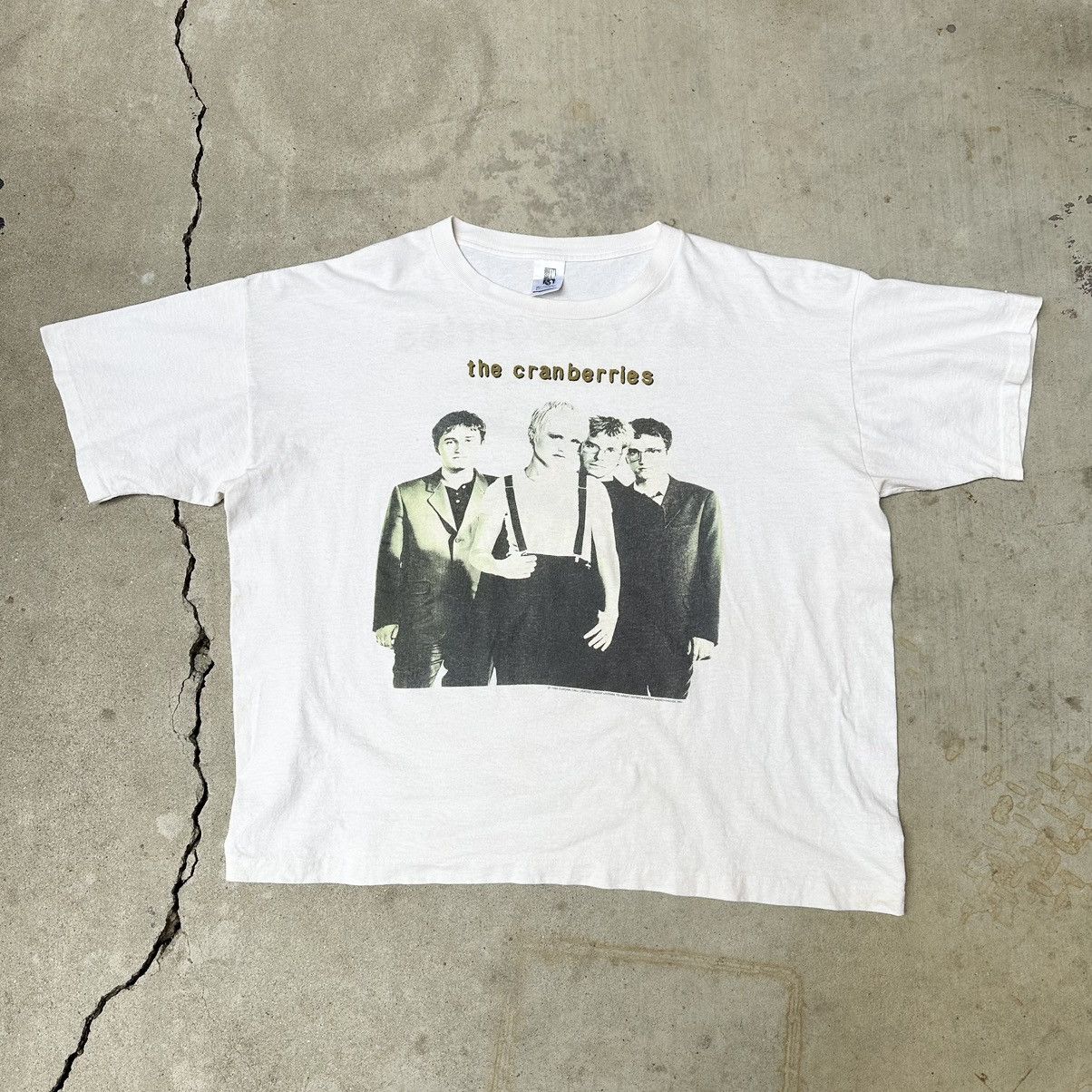 image of Vintage 1994 The Cranberries Tour T-Shirt in White, Men's (Size 2XL)