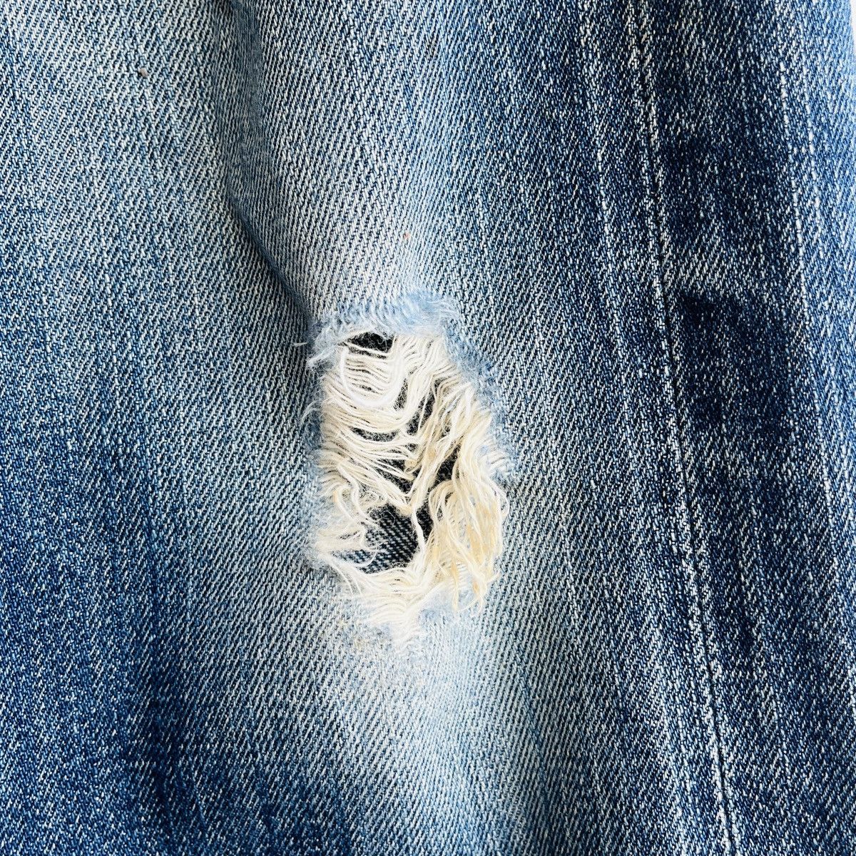 Levi's Vintage Clothing Vintage Levi's 502XX Big E Distressed Selvedge Jeans J22 Size US 31 - 10 Thumbnail