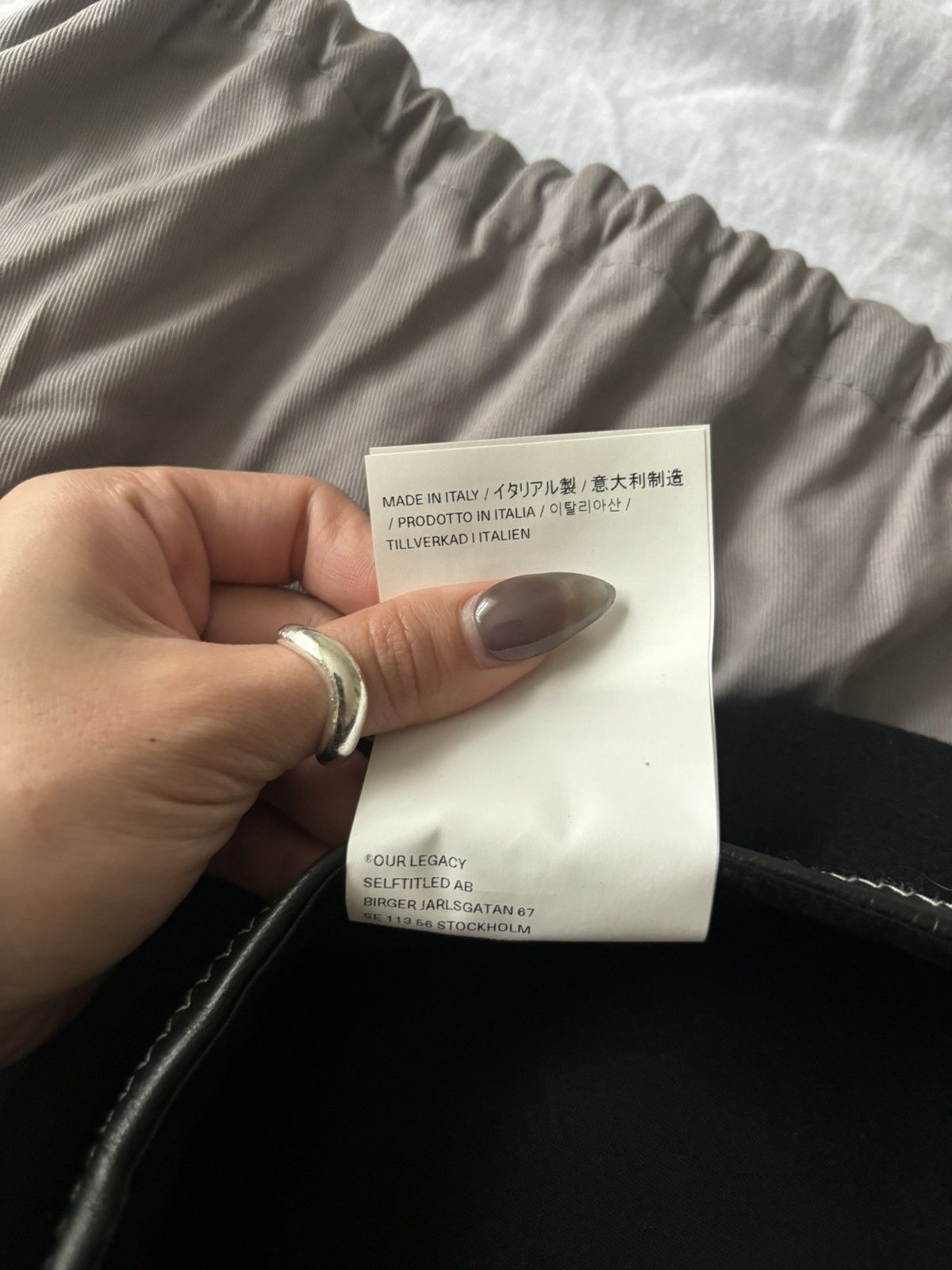 Emporio Armani × Our Legacy Emporio Armani x Our legacy Basco Beret Size ONE SIZE - 5 Thumbnail