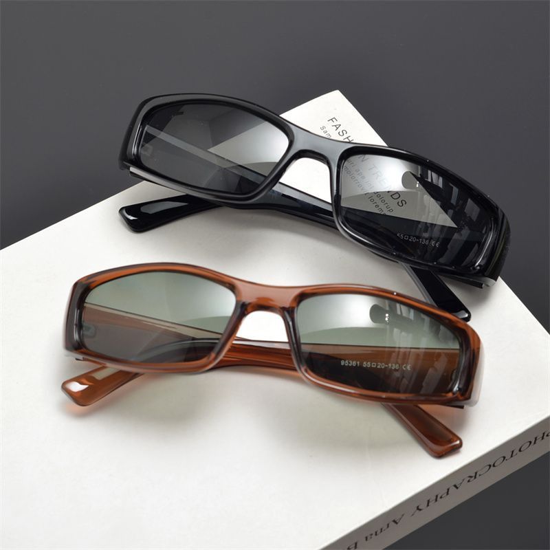 VIBE Dark Street ins style custom avant-garde sunglasses Size ONE SIZE - 2 Thumbnail