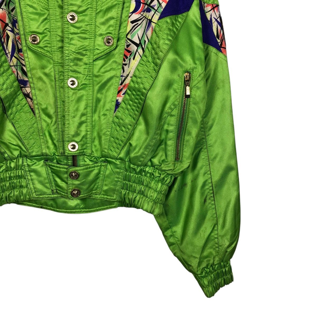 Japanese Brand 📌Cropped Bomber Jacket Ski Wear Killy Multi Color Size US L / EU 52-54 / 3 - 6 Thumbnail