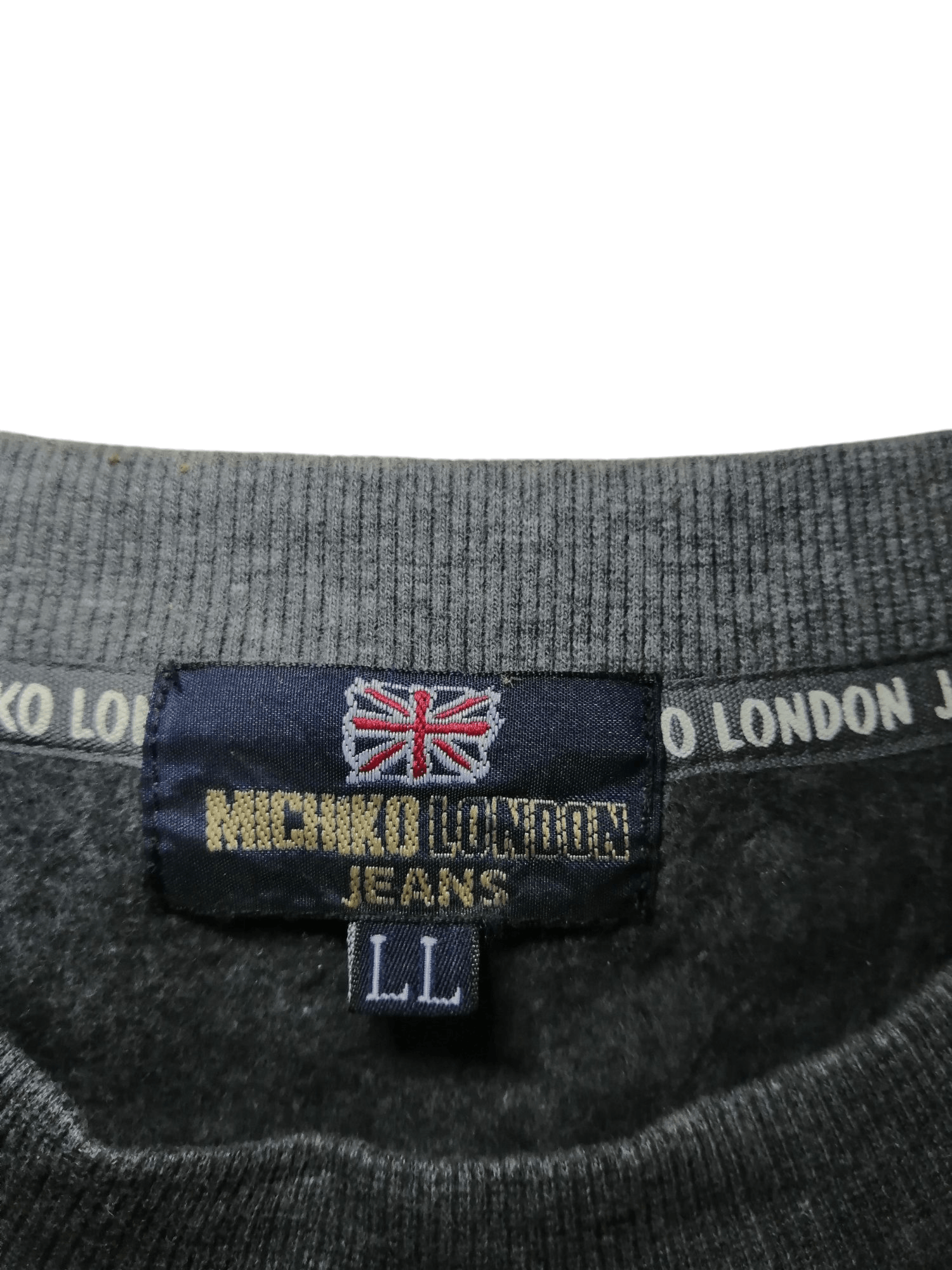 Designer × Michiko Koshino London Vintage Michiko London Jeans Sweatshirt Size US L / EU 52-54 / 3 - 4 Thumbnail