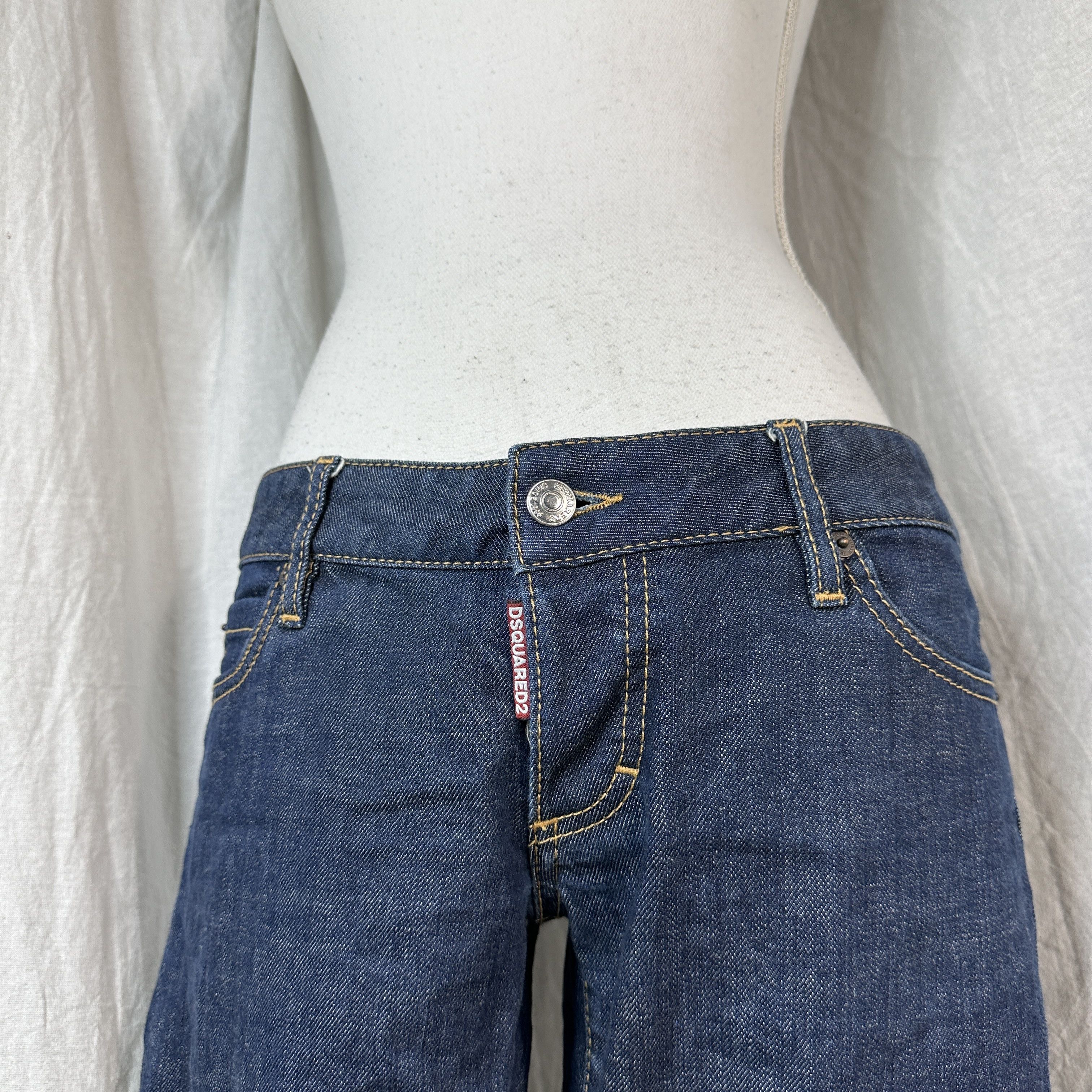 Dsquared2 × Vintage Women's Jeans Dsquared2 Size 27" / US 4 / IT 40 - 8 Thumbnail