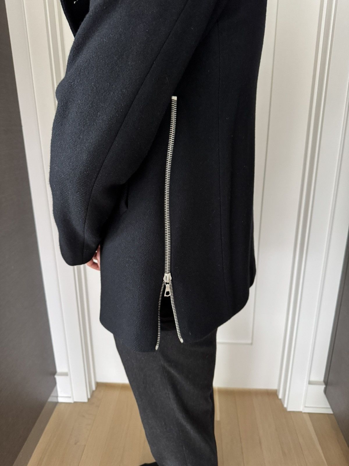 Dries Van Noten Navy luxury peacoat Size US M / EU 48-50 / 2 - 7 Thumbnail