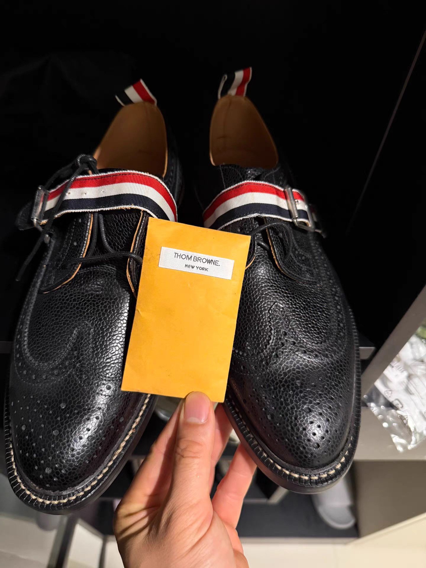 Thom Browne Thom Browne Fixed Strap Handmade Leather Sole Shoes K27 Size US 9 / EU 42 - 1 Thumbnail