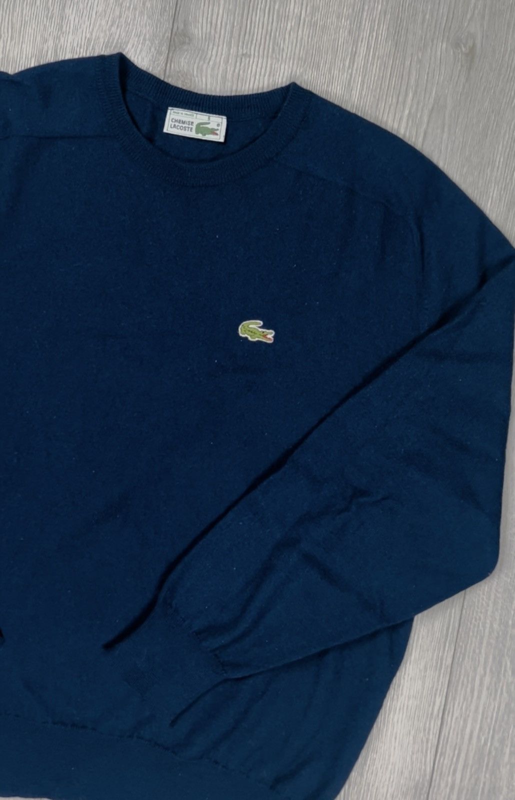 Lacoste × Polo Ralph Lauren × Vintage Vintage Lacoste Sweater Size US S / EU 44-46 / 1 - 1 Thumbnail