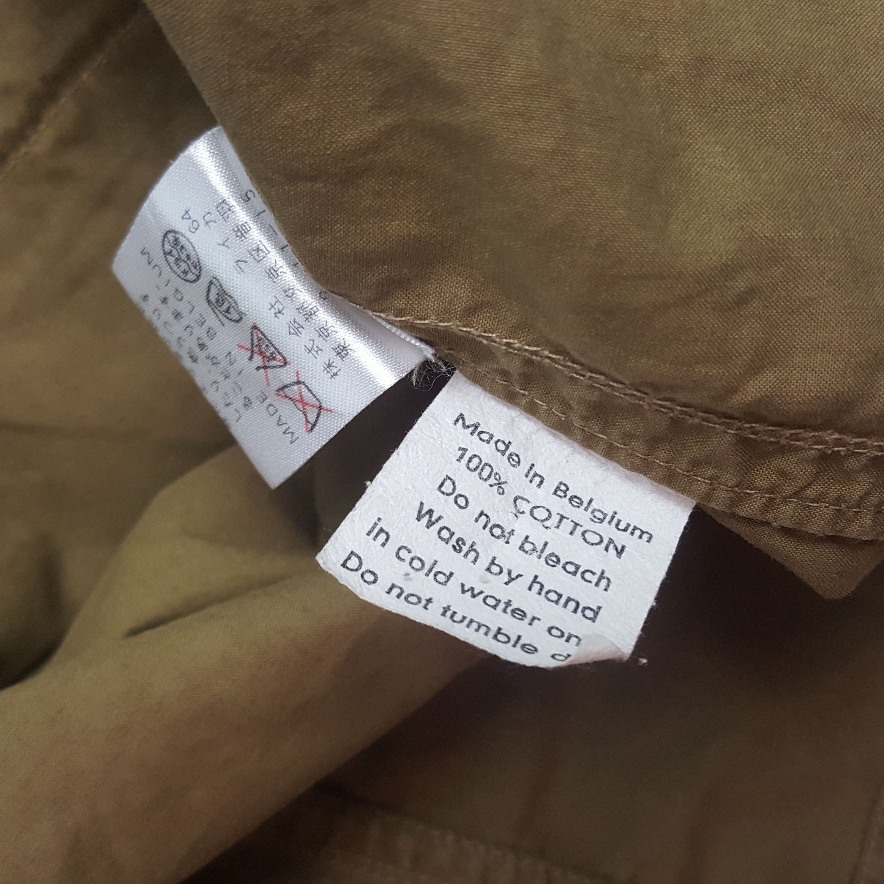 Dries Van Noten × Vintage Vintage Dries Van Noten Military Style Button Up Jacket Size US M / EU 48-50 / 2 - 9 Thumbnail