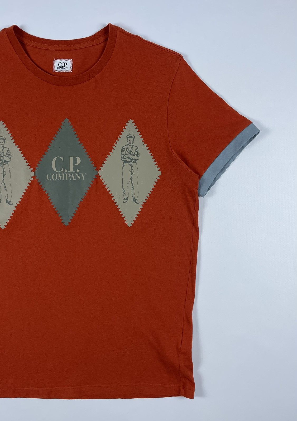 C.P. Company C.P Company T-shirt big logo Size US S / EU 44-46 / 1 - 2 Thumbnail