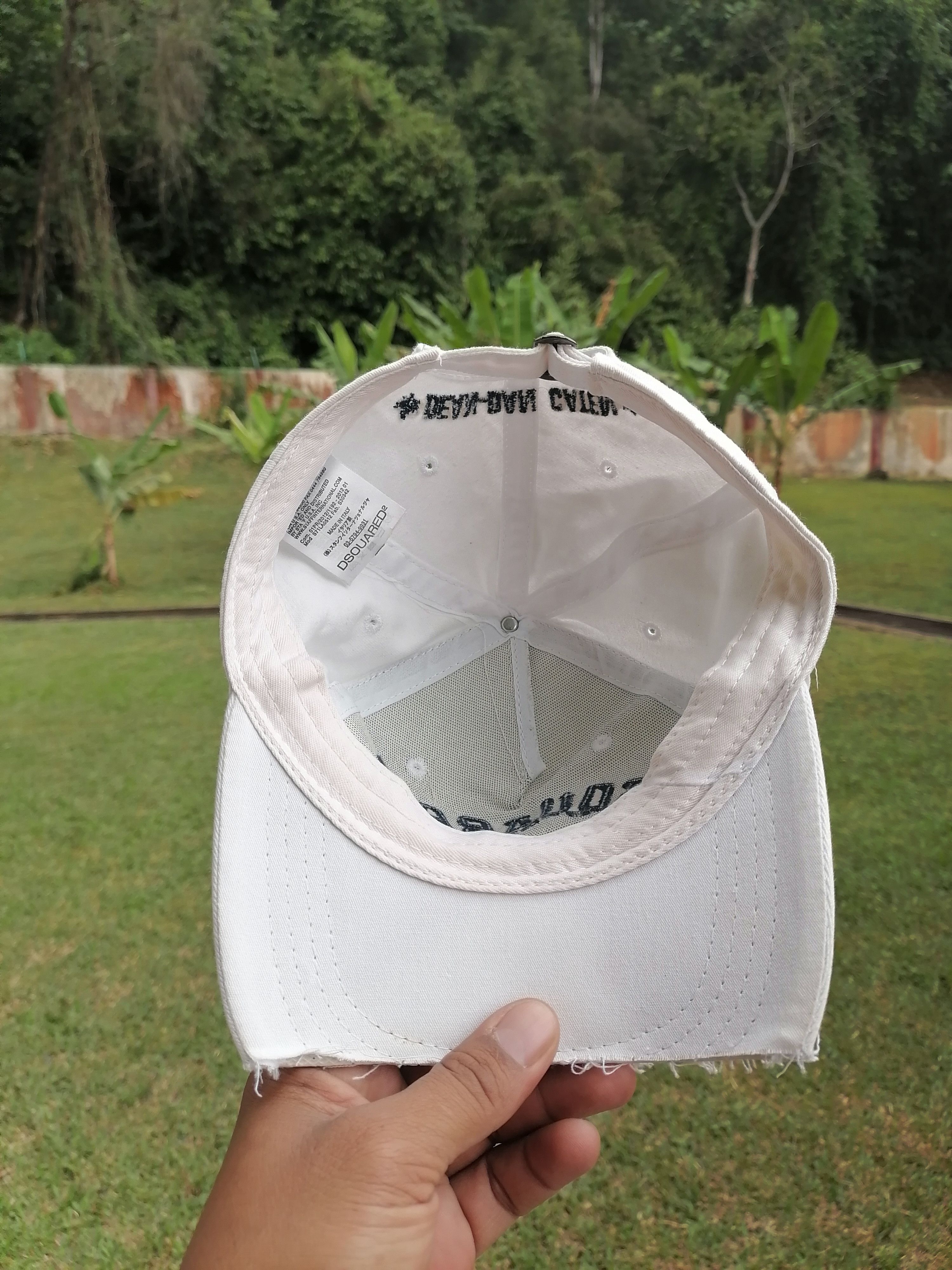 Dsquared2 Dsquared2 BROTHERHOOD Dean-Dan Caten Erd Cap Size ONE SIZE - 5 Thumbnail