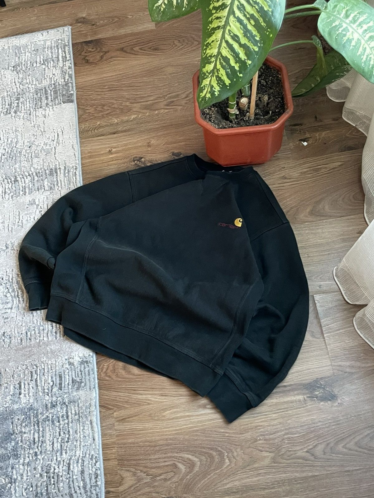 Carhartt Wip × Vintage Carhartt WIP heavyweight American script sweatshirt Size US M / EU 48-50 / 2 - 3 Thumbnail