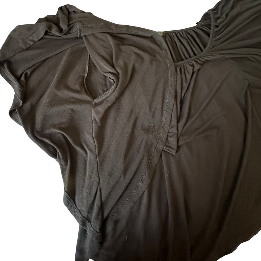 Other Storm black dolman butterfly sleeve draping soft rayon jerse Size S / US 4 / IT 40 - 7 Thumbnail