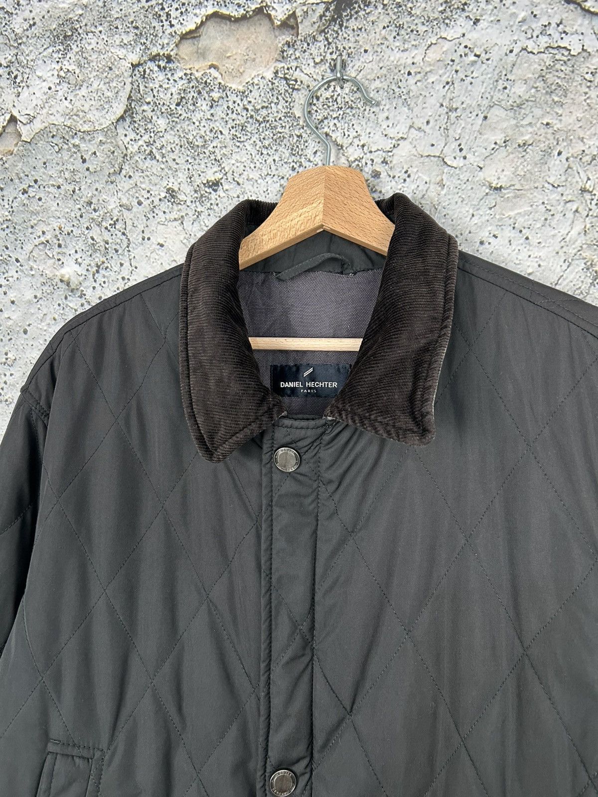 Vintage Vintage Daniel Hechter Paris Parkas Quilted Jacket 90s Size US L / EU 52-54 / 3 - 3 Thumbnail