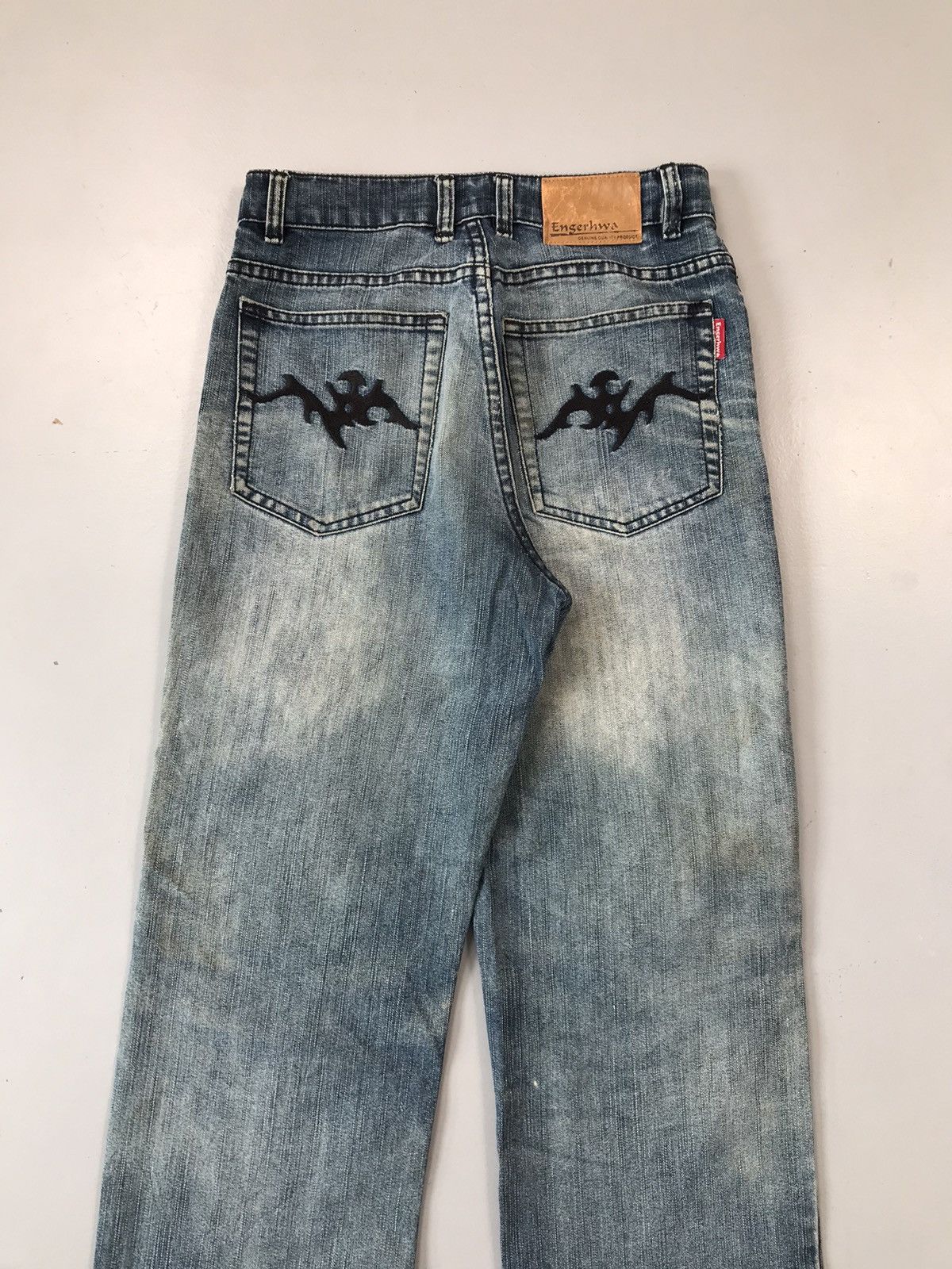 JNCO Vintage Enserhwa embroidered dusty denim Size 28" / US 6 / IT 42 - 11 Thumbnail