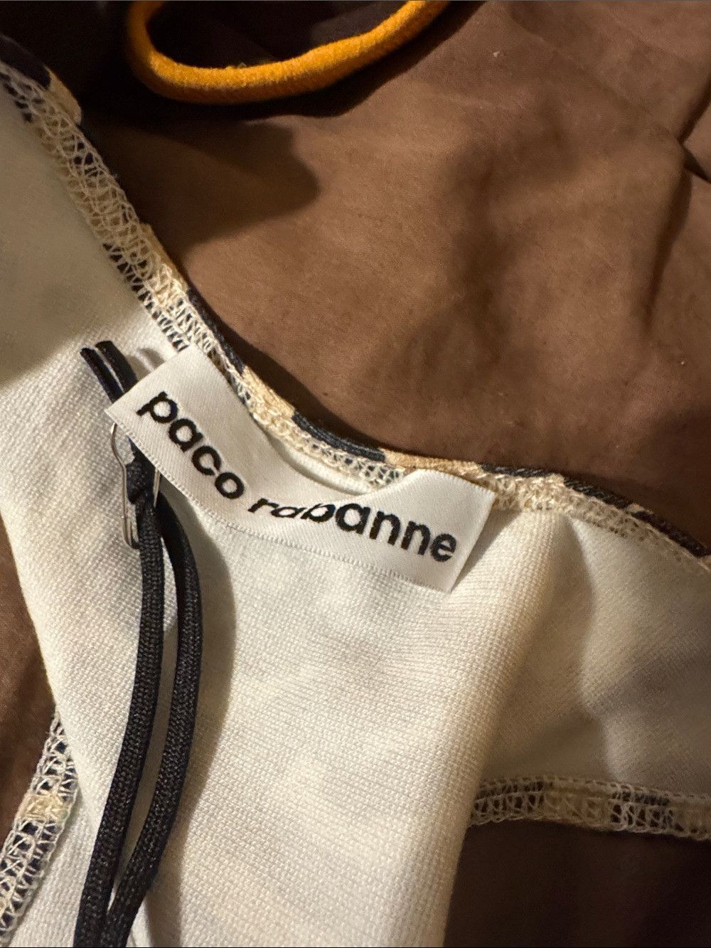Paco Rabanne Rabanne Leopard-Print Jersey Crop Top Beige M Size M / US 6-8 / IT 42-44 - 8 Thumbnail