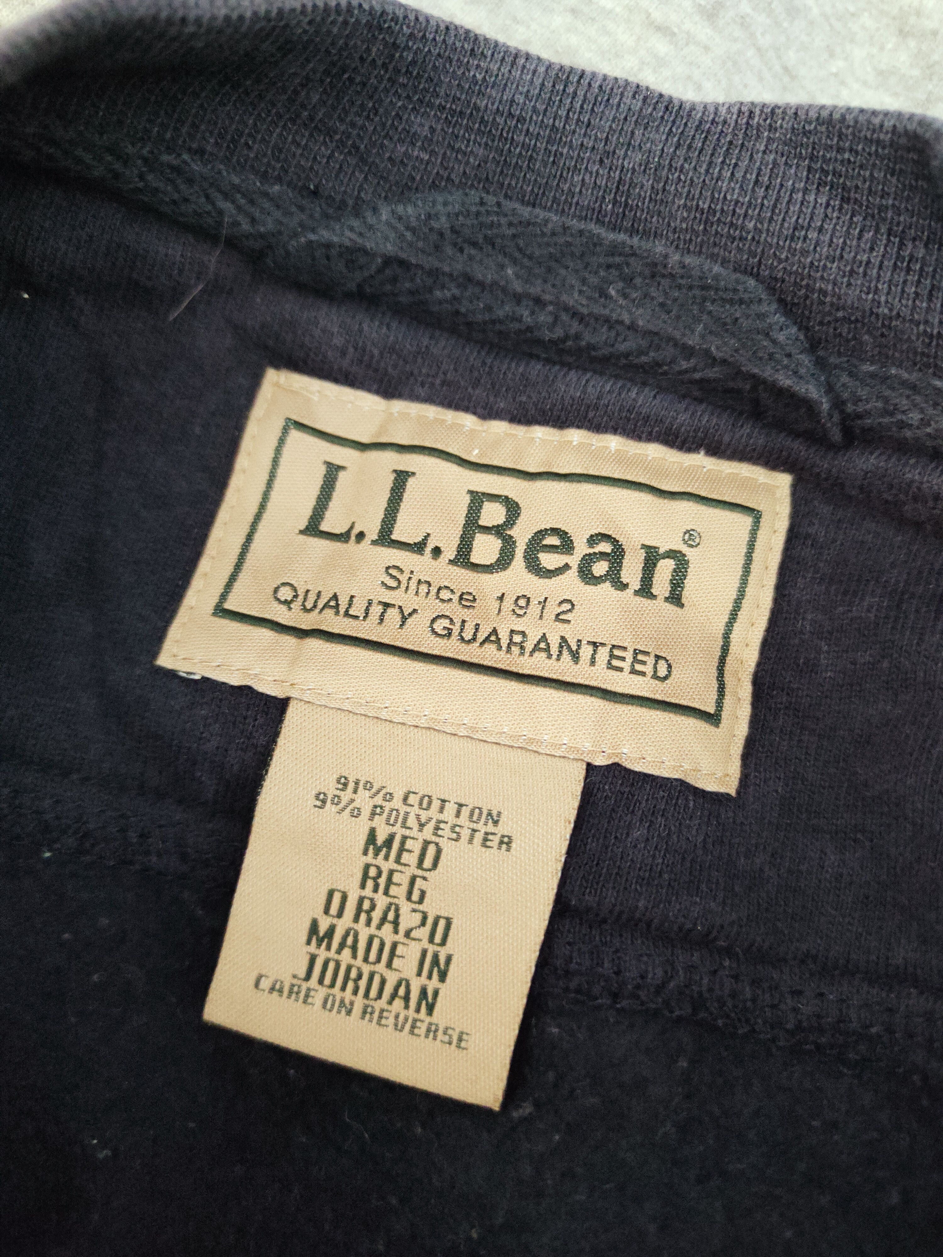 L.L. Bean × Vintage Very rare Stuff 🔥 L.L.Bean Navy Sweatshirts Size US L / EU 52-54 / 3 - 11 Thumbnail
