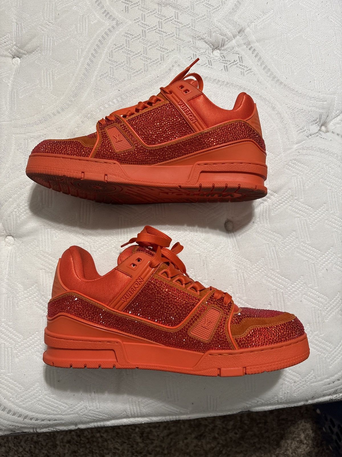 Louis Vuitton Louis Vuitton Trainer Swarovski sz 10 Size US 10 / EU 43 - 6 Thumbnail