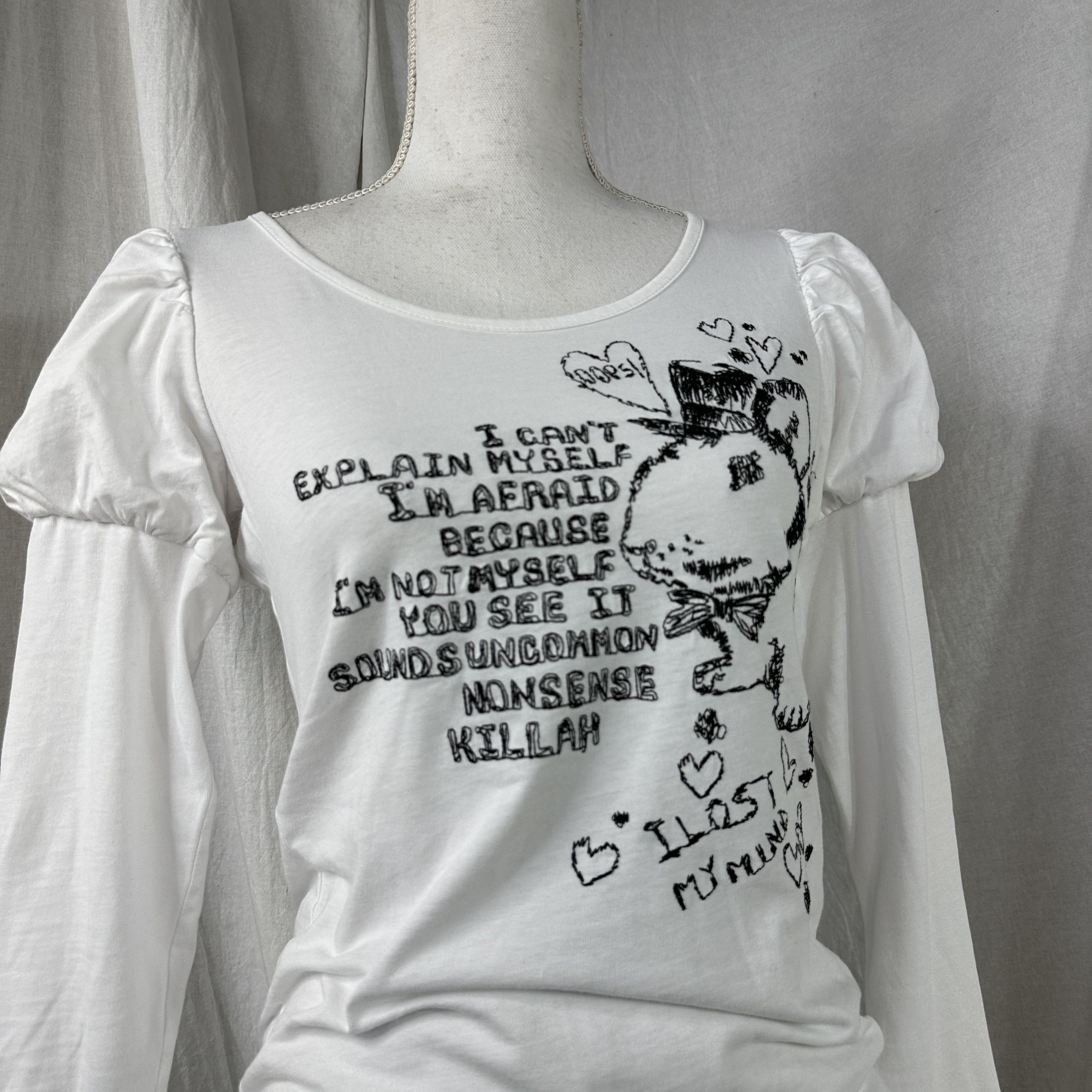 Miss Sixty × Vintage Vintage Killah by Miss Sixty Bunny I Lost My Mind 00s Size S / US 4 / IT 40 - 5 Thumbnail