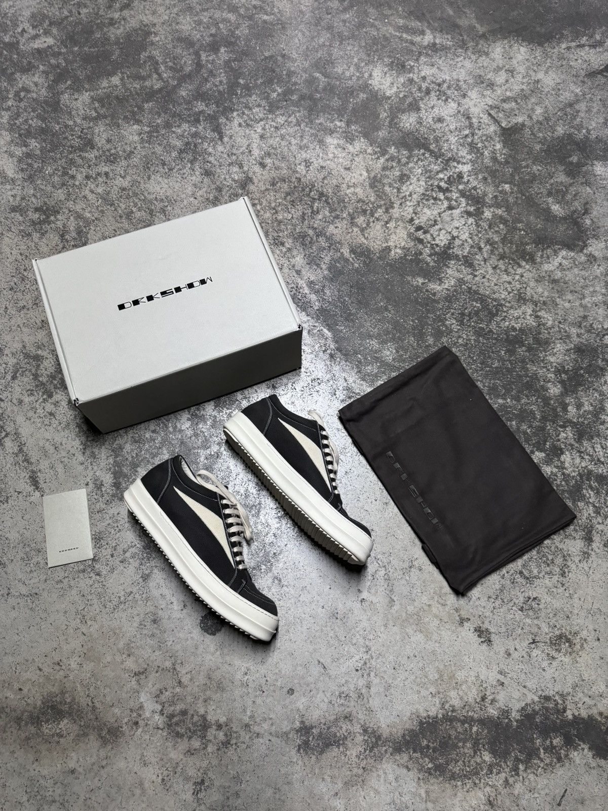 【Rick Owens DRKSHDW】EDFU Vintage Sneakers【スニーカー】 Rick Owens - EDFU S/S 23