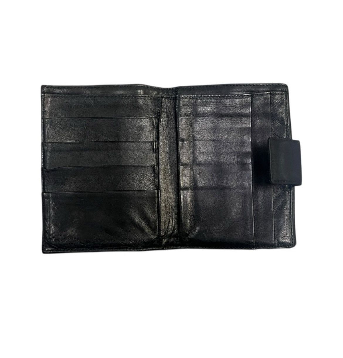Prada Prada Nylon & Leather Wallet with Key Holder Black Size ONE SIZE - 12 Thumbnail
