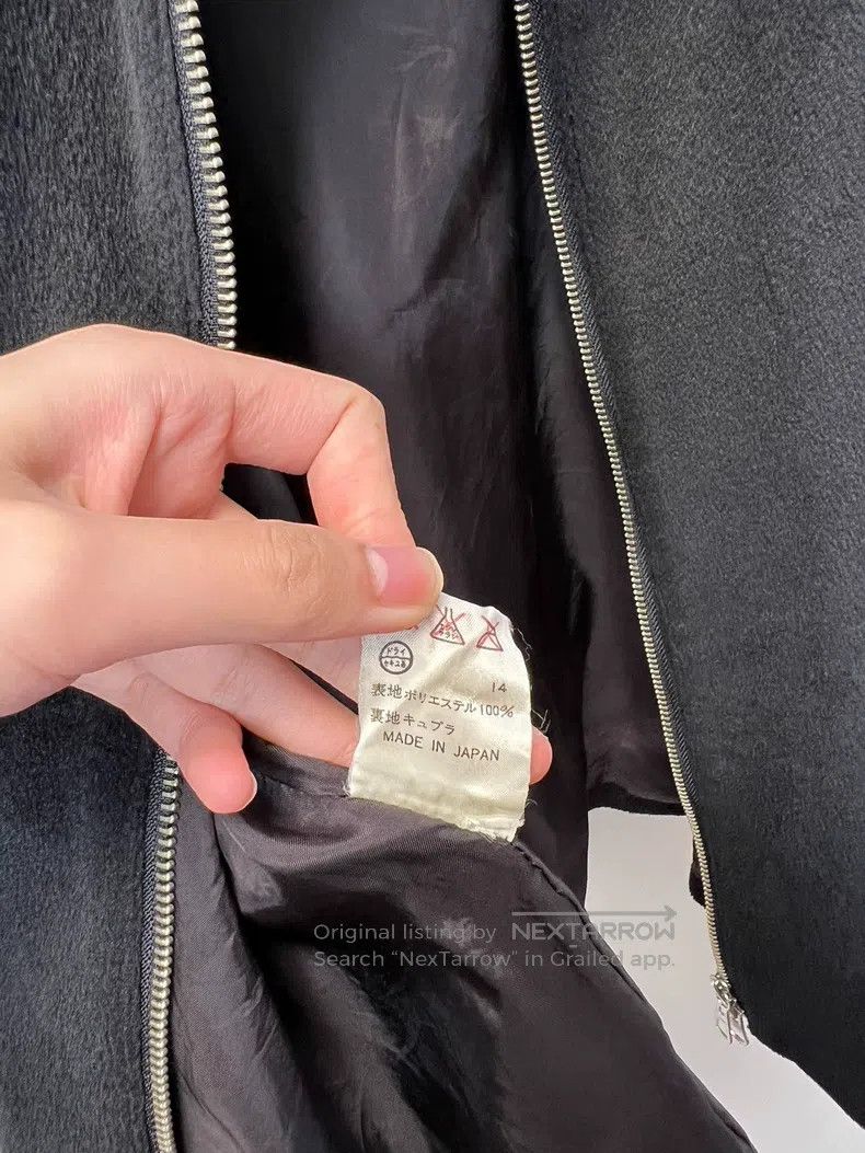 Yohji Yamamoto YOHJI YAMAMOTO Fleece jacket Size US XXS / EU 40 - 7 Thumbnail