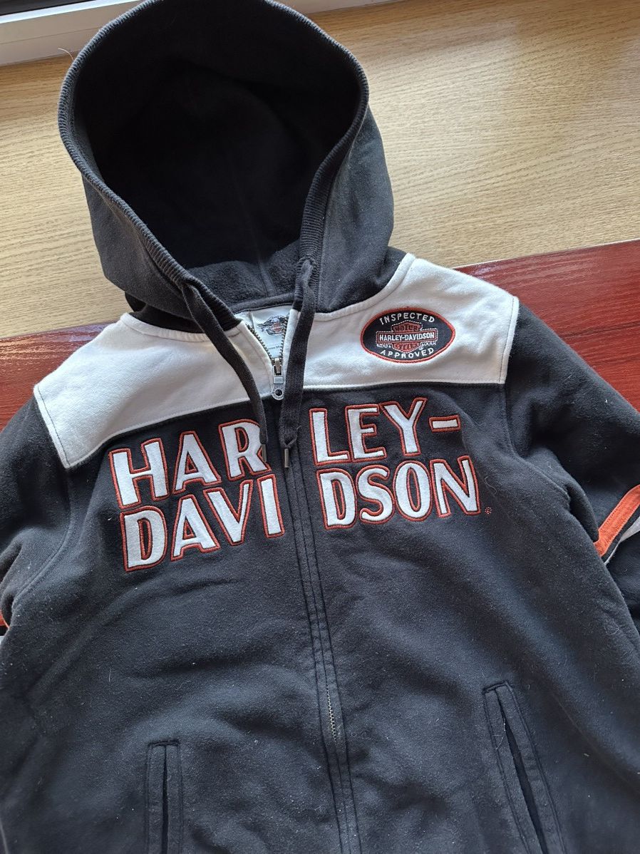 Harley Davidson × Vintage Harley Davidson Zip-Hoodie Size L / US 10 / IT 46 - 7 Thumbnail