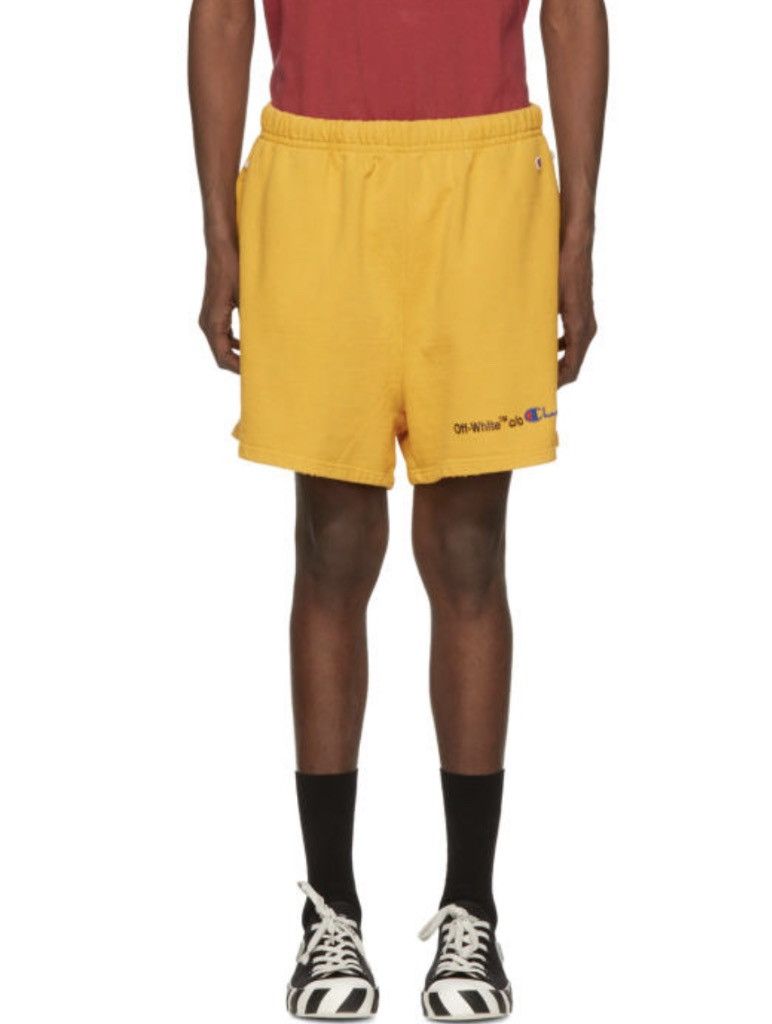 Off-White Off-White Champion Shorts Size US 32 / EU 48 - 8 Thumbnail