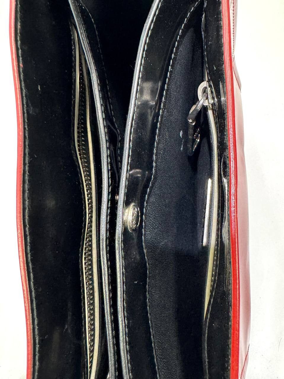 Prada Prada Ouverture patent leather crossbody bag Size ONE SIZE - 5 Thumbnail