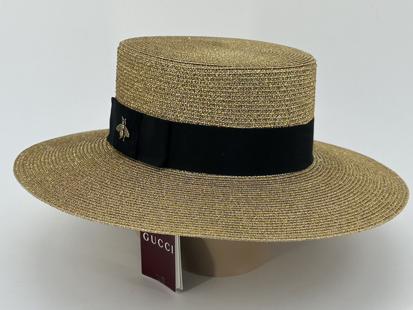 Gucci New Gucci Hat Woman's Size-M-57cm gold Size ONE SIZE - 4 Thumbnail