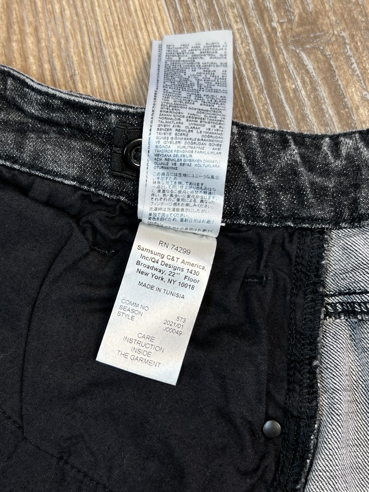 Diesel Diesel Denim Button Up Grey Mini Skirt Size 24" / US 00 / IT 34 - 14 Thumbnail
