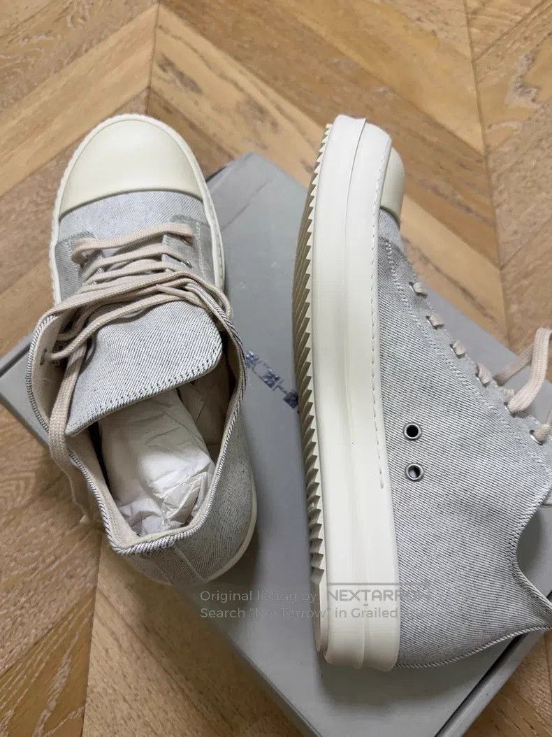 Rick Owens Rick Owens Denim High-Top Shoes Size US 11 / EU 44 - 5 Thumbnail