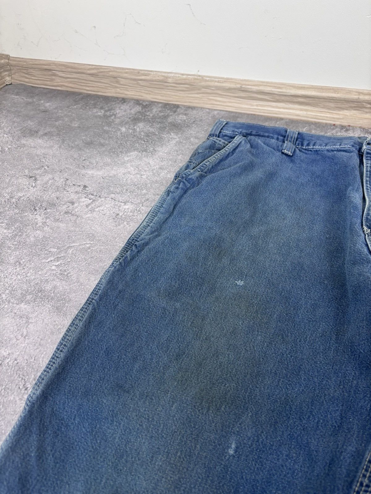 Carhartt Carhartt Men’s Denim Jeans Dungaree Fit USA Workwear Size US 38 / EU 54 - 17 Thumbnail