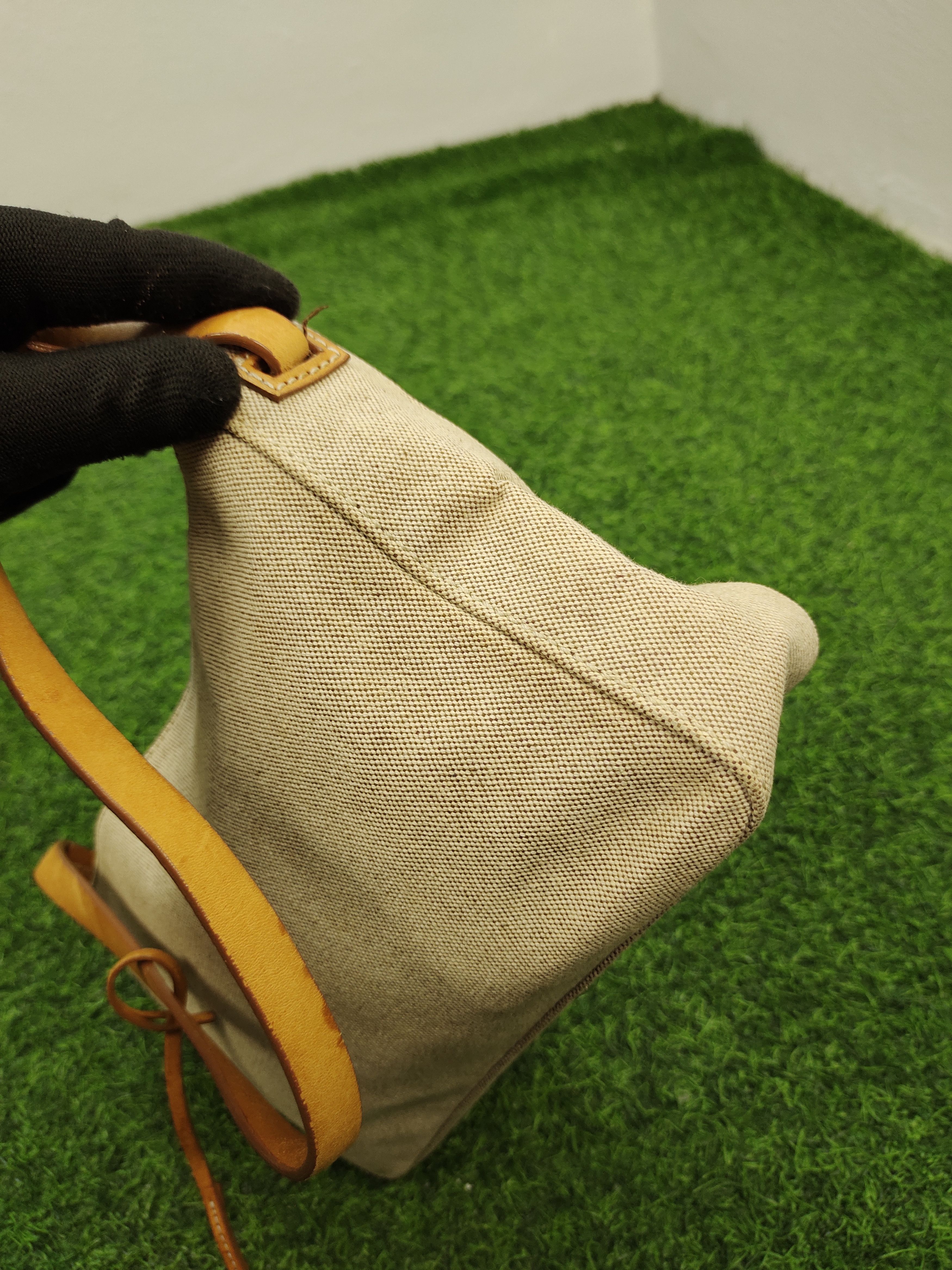 Mr. Junko Vintage Junko Shimada Japan Canvas Mix Leather Shoulder Bag Size ONE SIZE - 8 Thumbnail