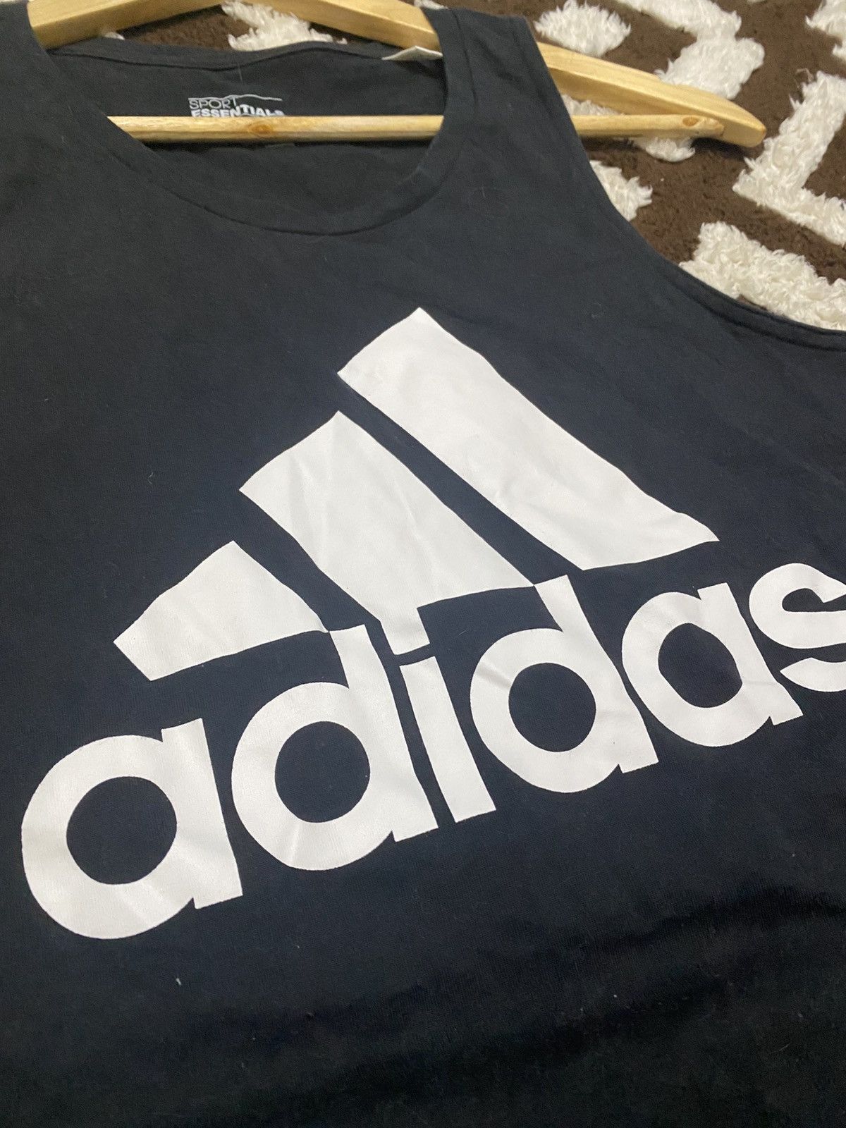 Adidas RARE Adidas Streetwear Tank Top Size US M / EU 48-50 / 2 - 2 Thumbnail