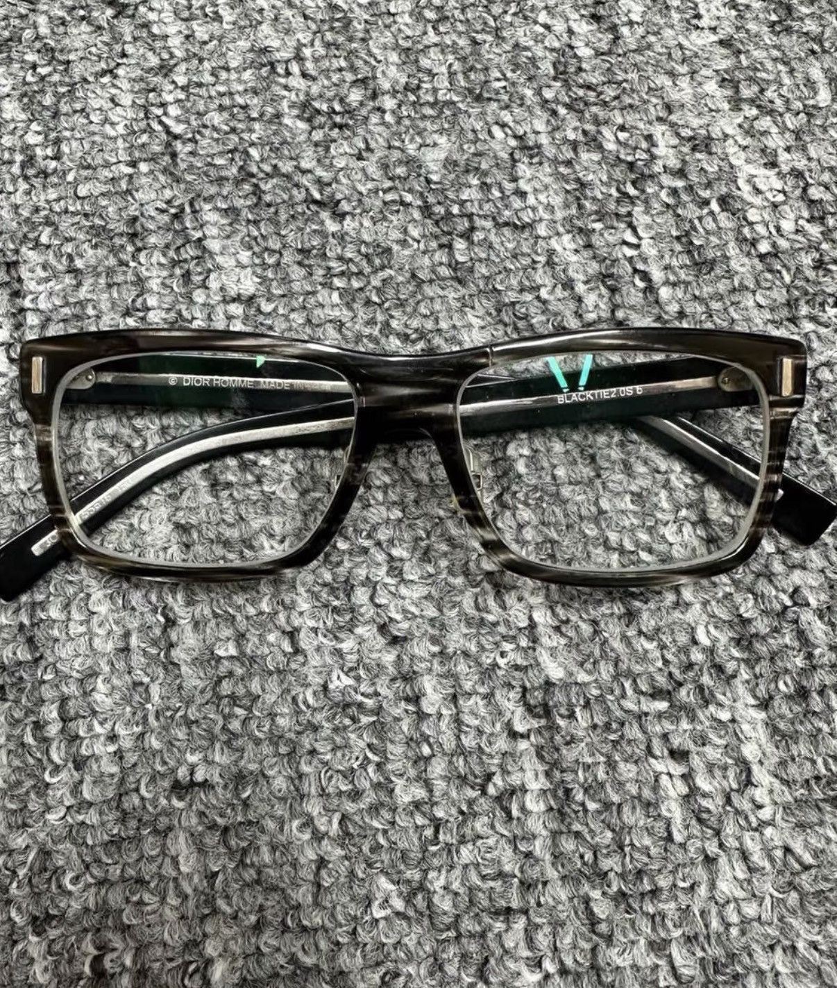 Dior Dior square tortoiseshell optical glasses K12 Size ONE SIZE - 1 Thumbnail