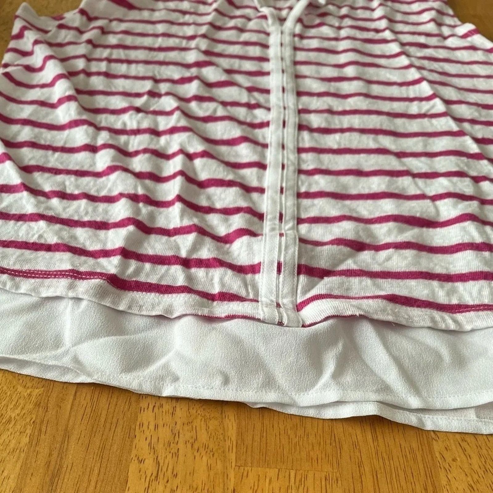 Sanctuary Sanctuary Ruby 100% linen striped tank top, size Medium Size M / US 6-8 / IT 42-44 - 2 Thumbnail