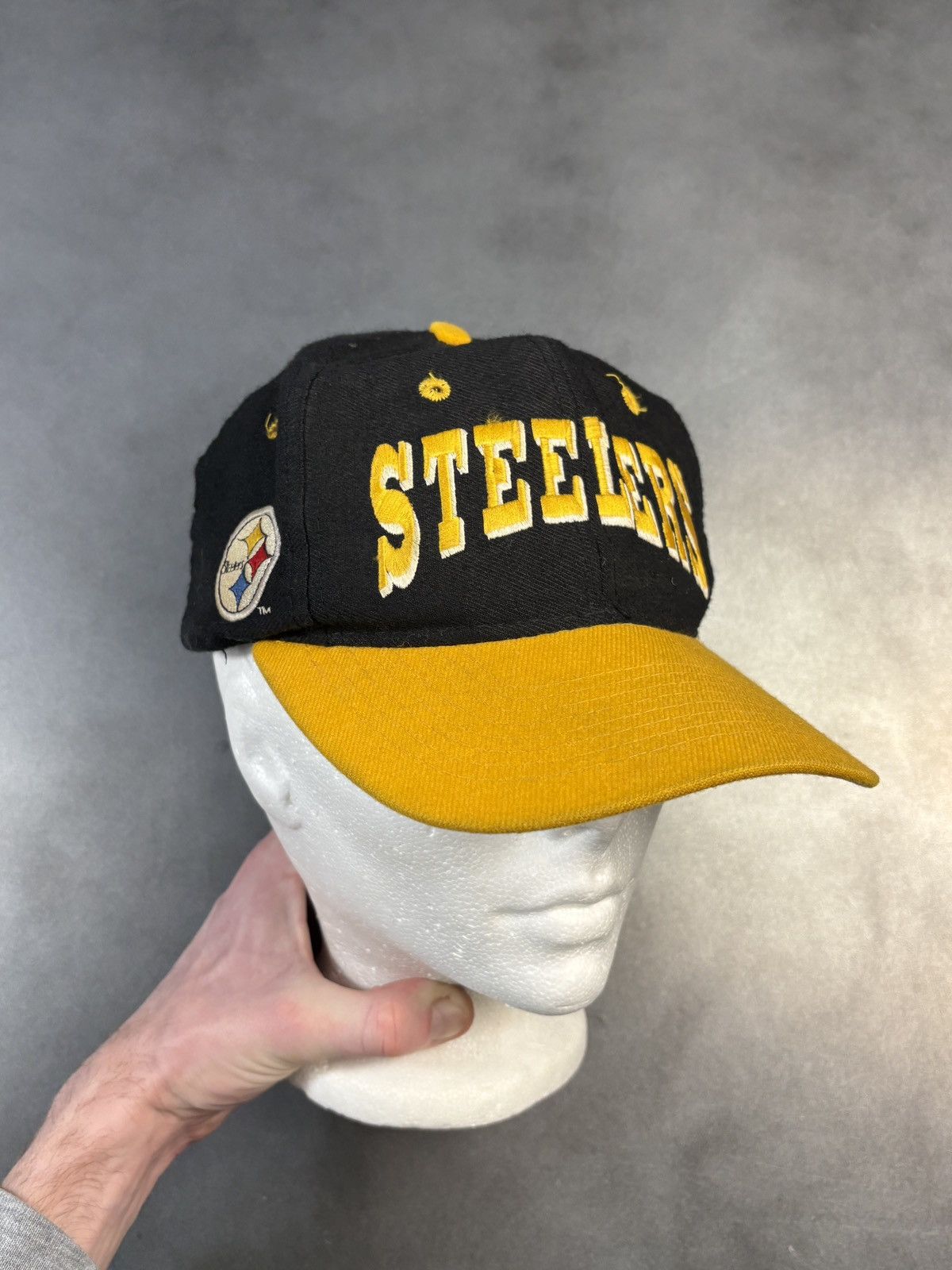 NFL × Vintage Vintage Pittsburgh Steelers Snapback NFL Team Snapback 1990s Size ONE SIZE - 5 Thumbnail