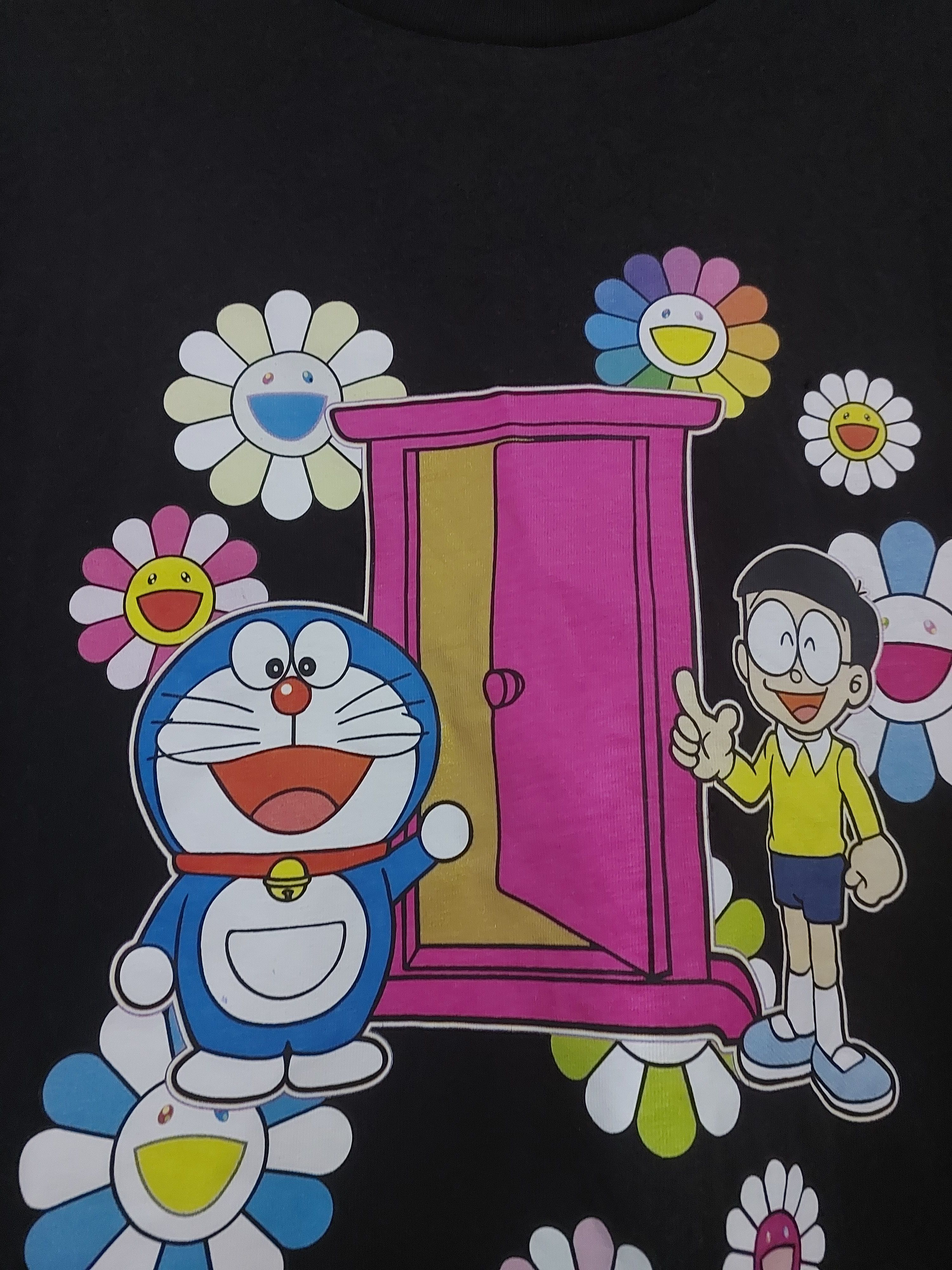 Takashi Murakami × Uniqlo DORAEMON ANIME X TAKASHI MURAKAMI T-SHIRT Size US L / EU 52-54 / 3 - 3 Thumbnail