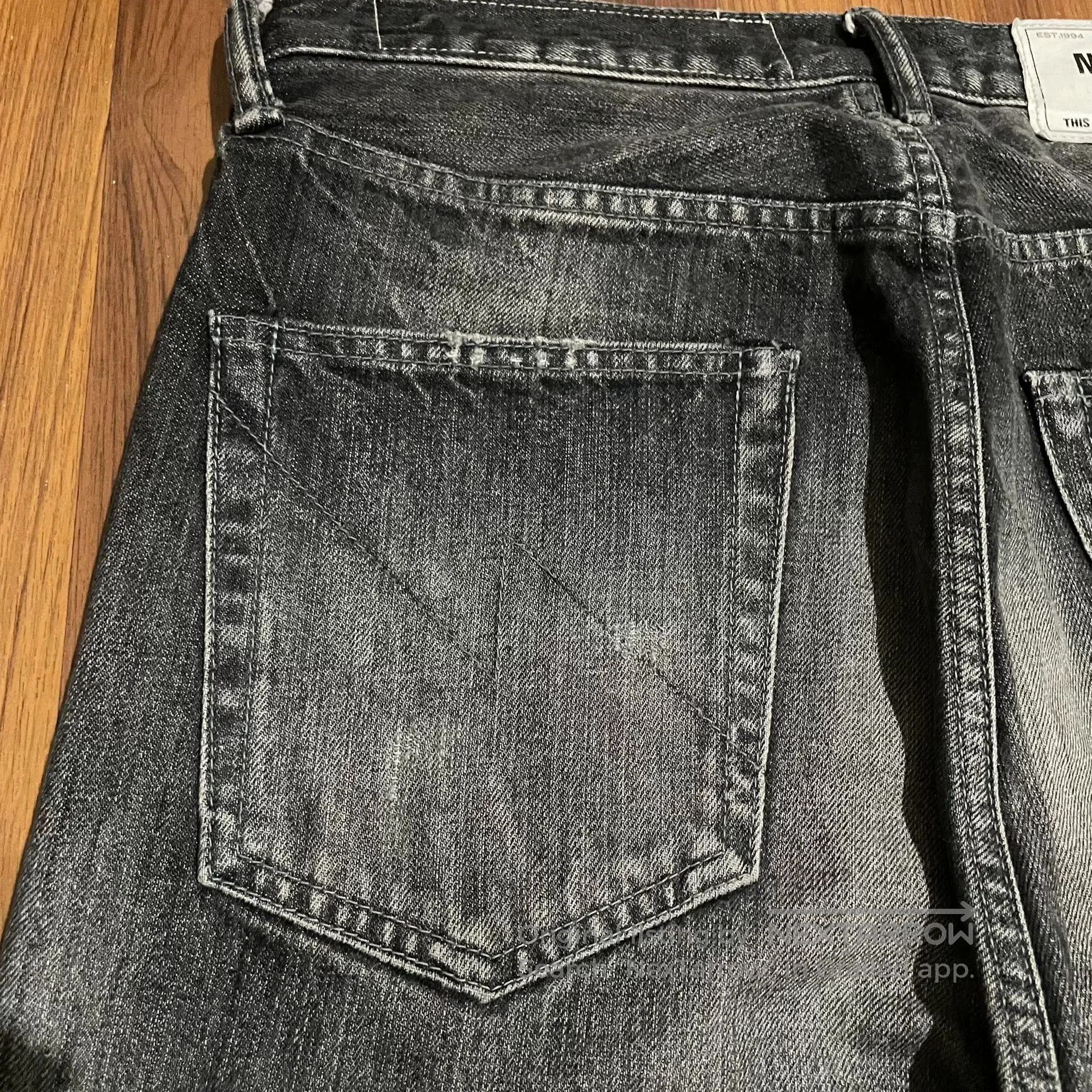 Neighborhood NEIGHBORHOOD 20SS BASIC Bullet Hole Jeans. Size US 26 / EU 42 - 5 Thumbnail