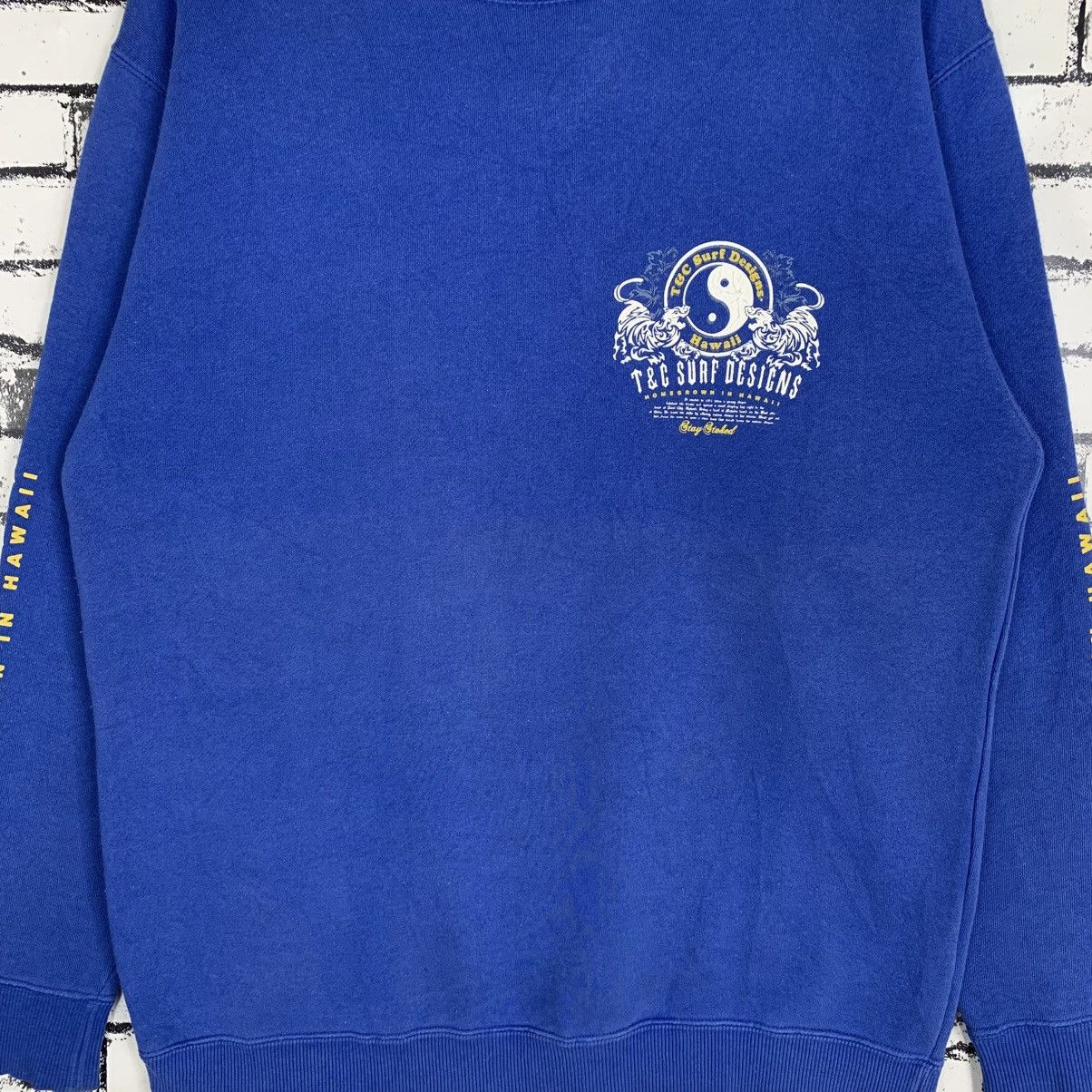 Designer × Vintage Vintage T&C Surf Wear Sweatshirt Size US L / EU 52-54 / 3 - 3 Thumbnail