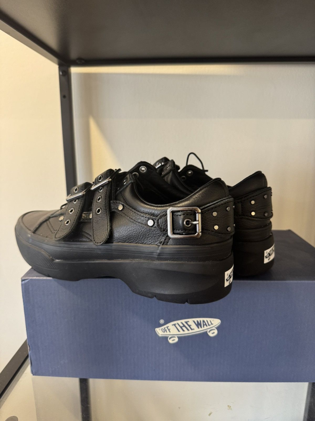 Vans Vans Old Skool Premium Efron Danzig Buckle Shoes Leather Size US 8.5 / EU 41-42 - 3 Thumbnail