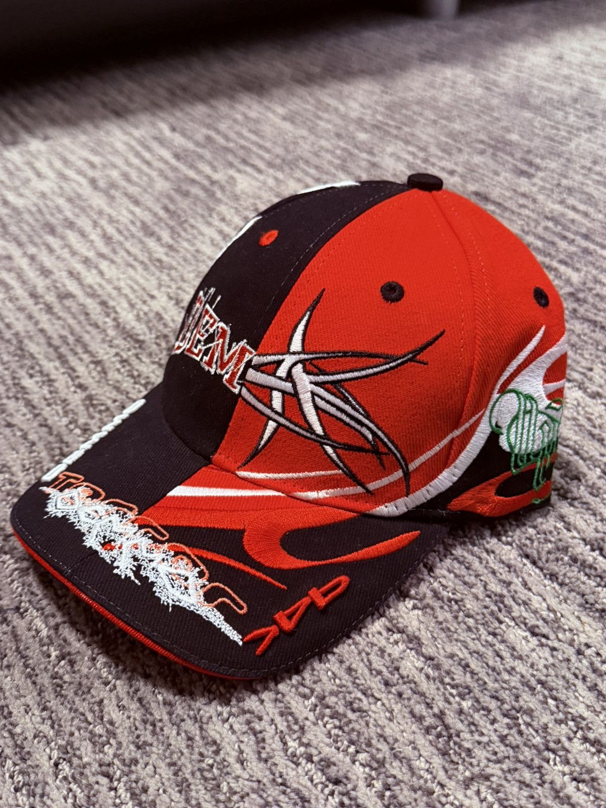 帽子 DEMMO HEADBANGER HAT opium archive HEADBANGER HAT – DemmoCorp