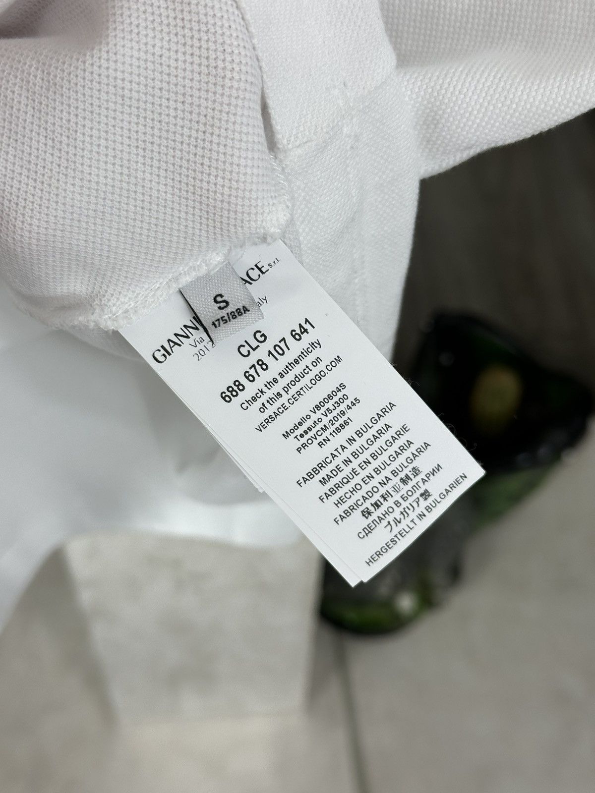 Versace Jeans Couture Versace Collection Medusa Logo Polo Tee Size US S / EU 44-46 / 1 - 7 Thumbnail