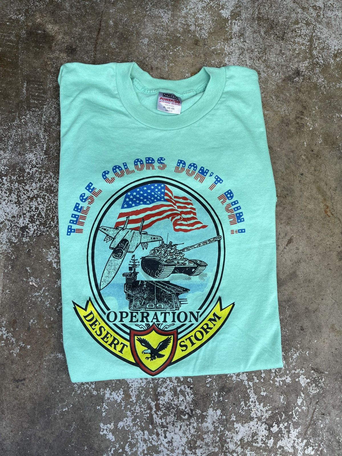Vintage Vintage 90s Desert Storm Shirt Size US XL / EU 56 / 4 - 1 Thumbnail