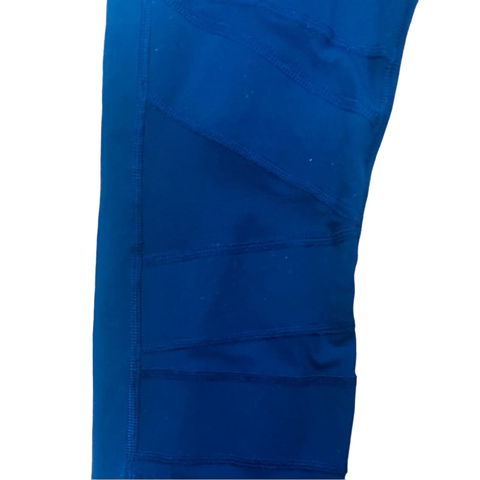 Lululemon LULULEMON Blue Wunder Under Pant Hi-Rise Tech Mesh Leggings Size 28" / US 6 / IT 42 - 6 Thumbnail