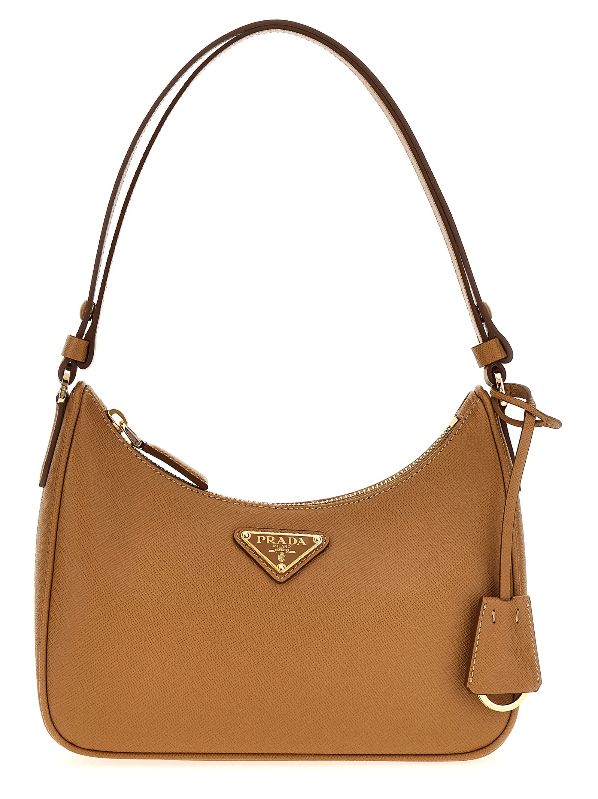 Prada PRADA Re-Edition Caramel Saffiano Mini Handbag New/Auth Size ONE SIZE - 4 Thumbnail