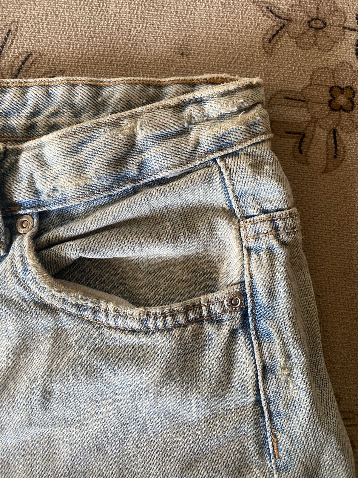 JNCO Zara Faded Color Super Baggy Denim Size US 28 / EU 44 - 3 Thumbnail