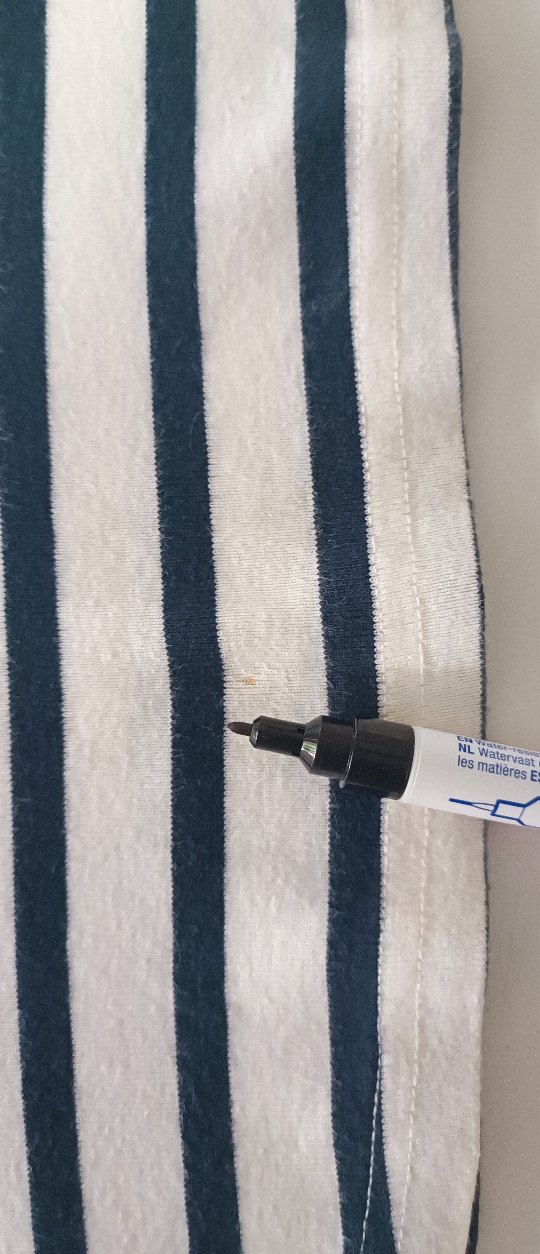 Jean Paul Gaultier SS 1997 - Rare Egyptian and Navy stripes top Size S / US 4 / IT 40 - 19 Thumbnail