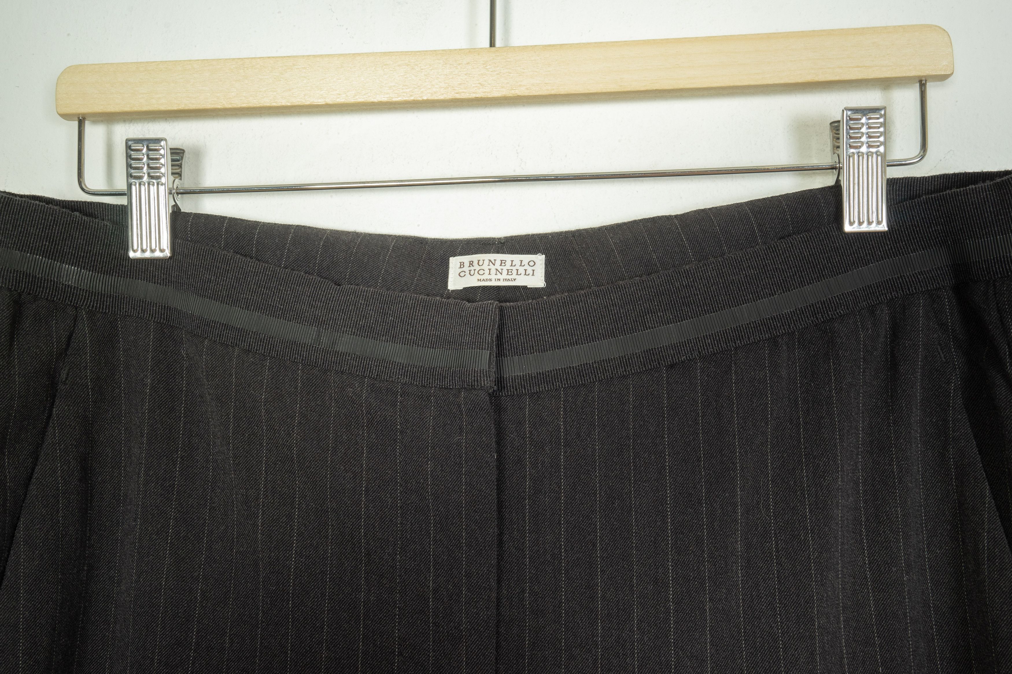 Brunello Cucinelli Brunello Cucinelli Wool Cargo Pants Size 30" / US 8 / IT 44 - 2 Thumbnail