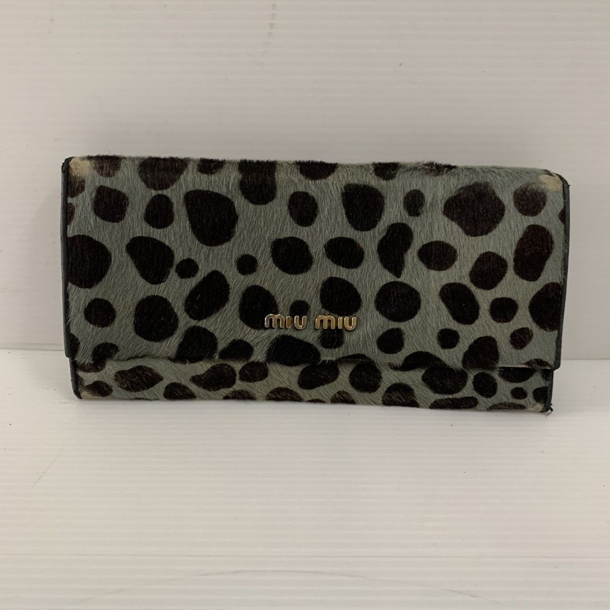 Miu Miu MIU MIU Leopard Leather Wallet Limited Size ONE SIZE - 2 Thumbnail