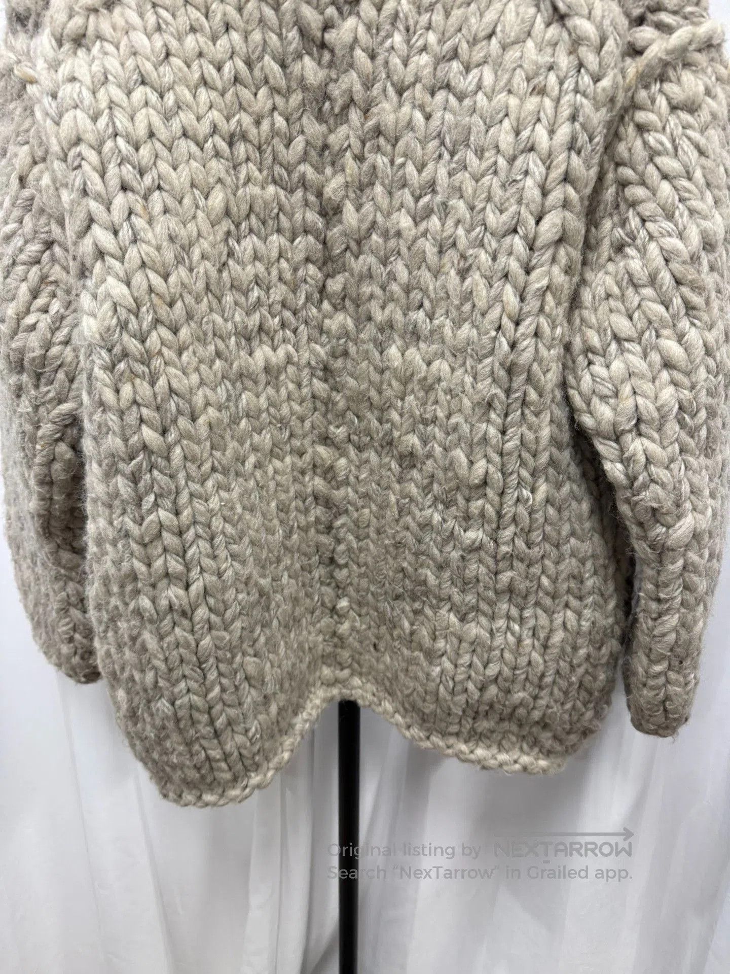 Other Yohji Yamamoto Thick Knit Sweater Coat. Size US L / EU 52-54 / 3 - 7 Thumbnail